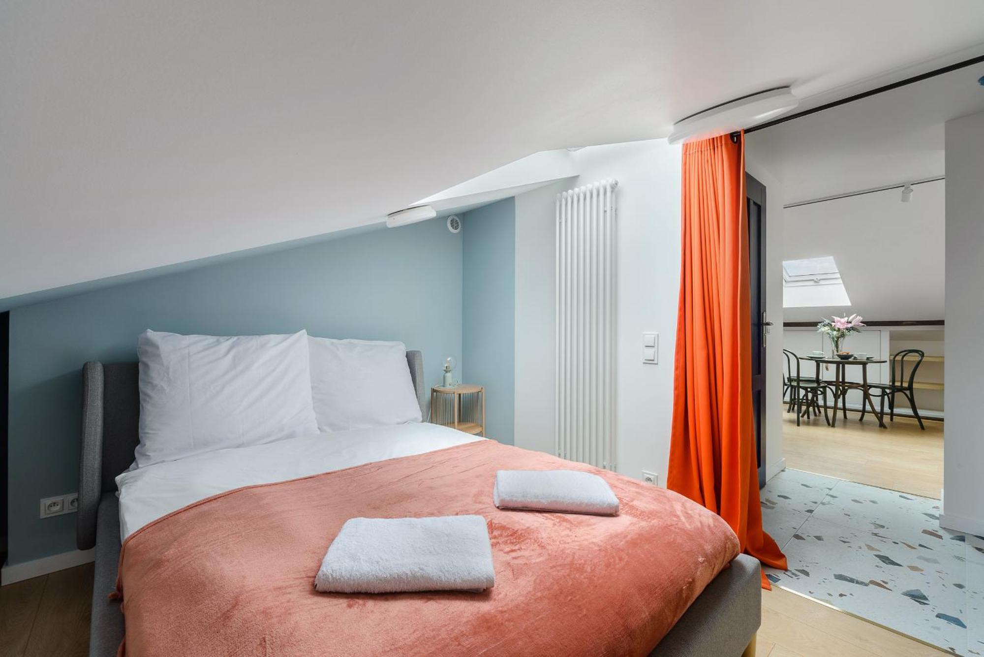 Zoliborz P&O Serviced Apartments Varsovia Habitación foto